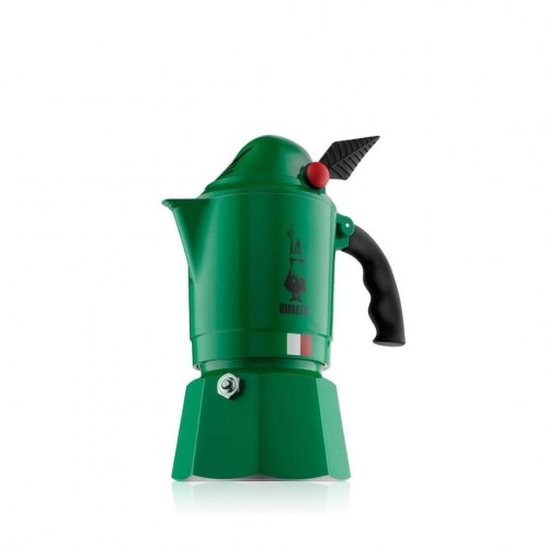 Kaffekande moka - Bialetti Alpina, grøn, 3 kopper