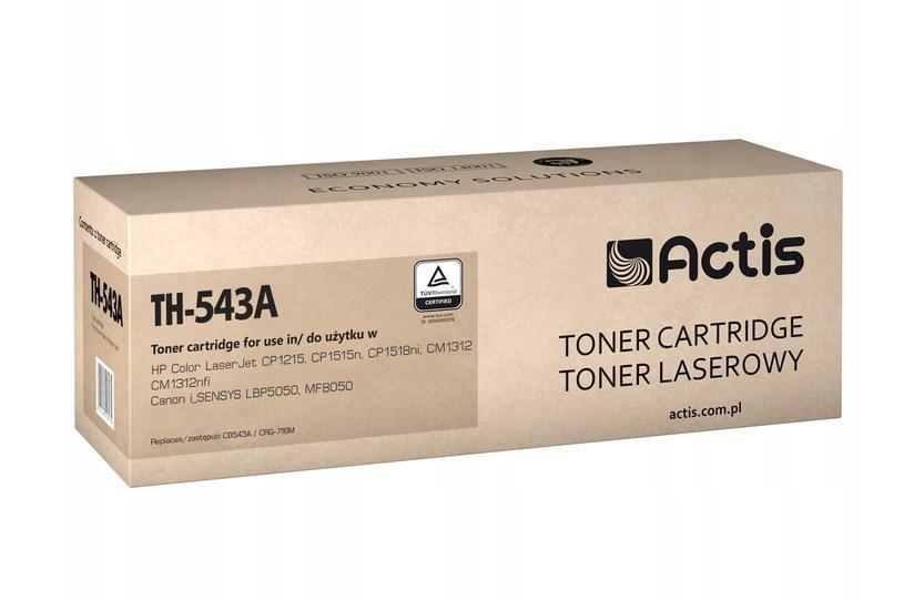 Toner til laserprinter Actis TH-543A – magenta, 1.500 sider, kompatibel med HP 125A/Canon CRG-716M