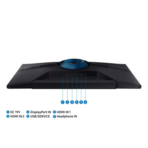 Skærm til gaming Samsung Odyssey G5 32" QHD 165 Hz (sort)