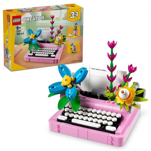LEGO Creator 3-i-1 31169 Blomster-skrivemaskine