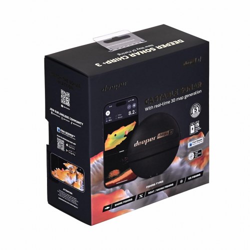 Fiskesonar Deeper CHIRP+ 3 – trådløs fishfinder 100 m