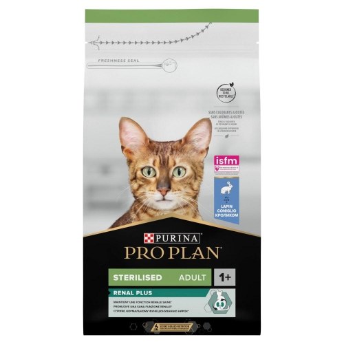 Kattemad tørfoder Purina Pro Plan Sterilised Renal Plus 1,5 kg