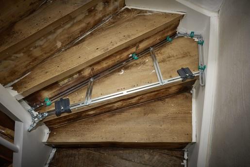 Trappemåler - Wolfcraft Stair Gauge i rustfrit stål billede