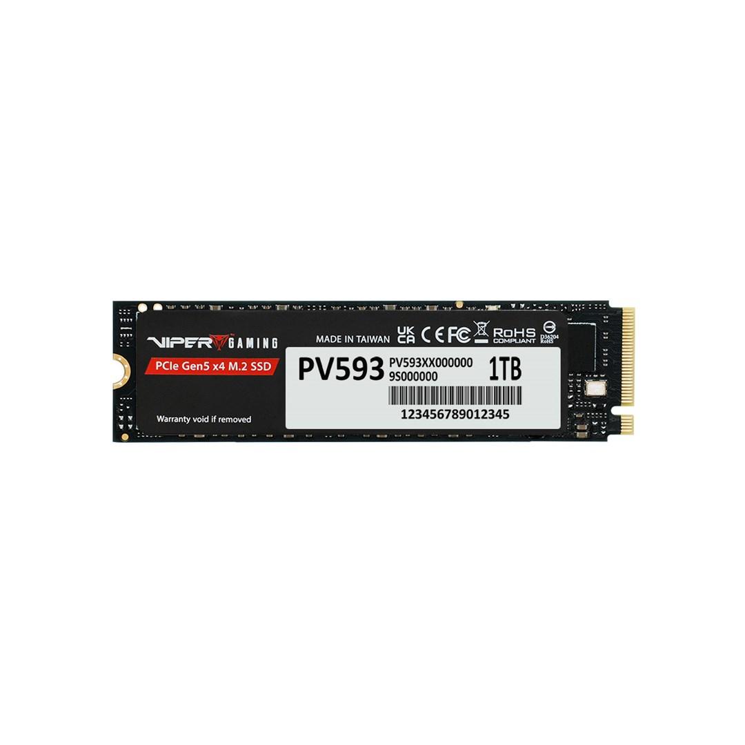 M.2 NVMe SSD Patriot Viper PV593 PCIe Gen5 x4 1 TB billede