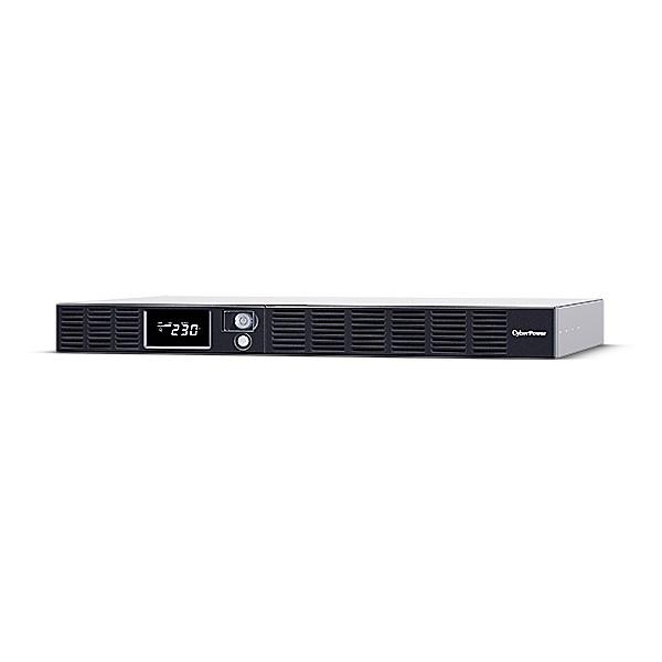 UPS strømforsyning – CyberPower OR1500ERM1U Line‑Interactive 1500 VA / 900 W, 1U rack, 6 udtag billede