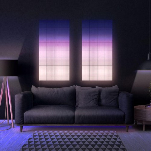 Juletræslys Twinkly Squares Combo Pack – 6 moduler RGB (1 master + 5 udvidelser)