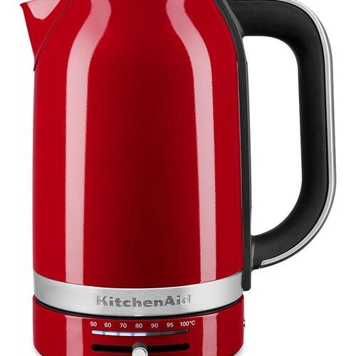 Elkedel KitchenAid 1,7 l – imperial rød, 2.400 W