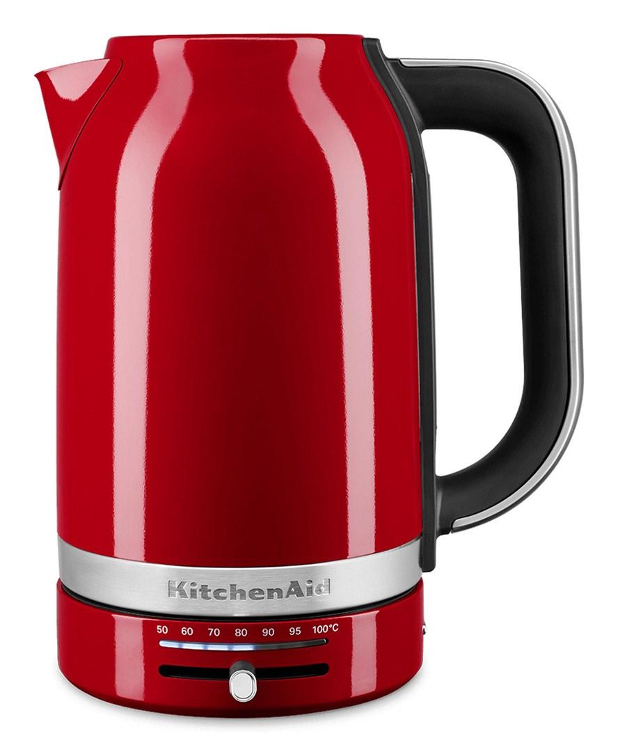 Elkedel KitchenAid 1,7 l – imperial rød, 2.400 W