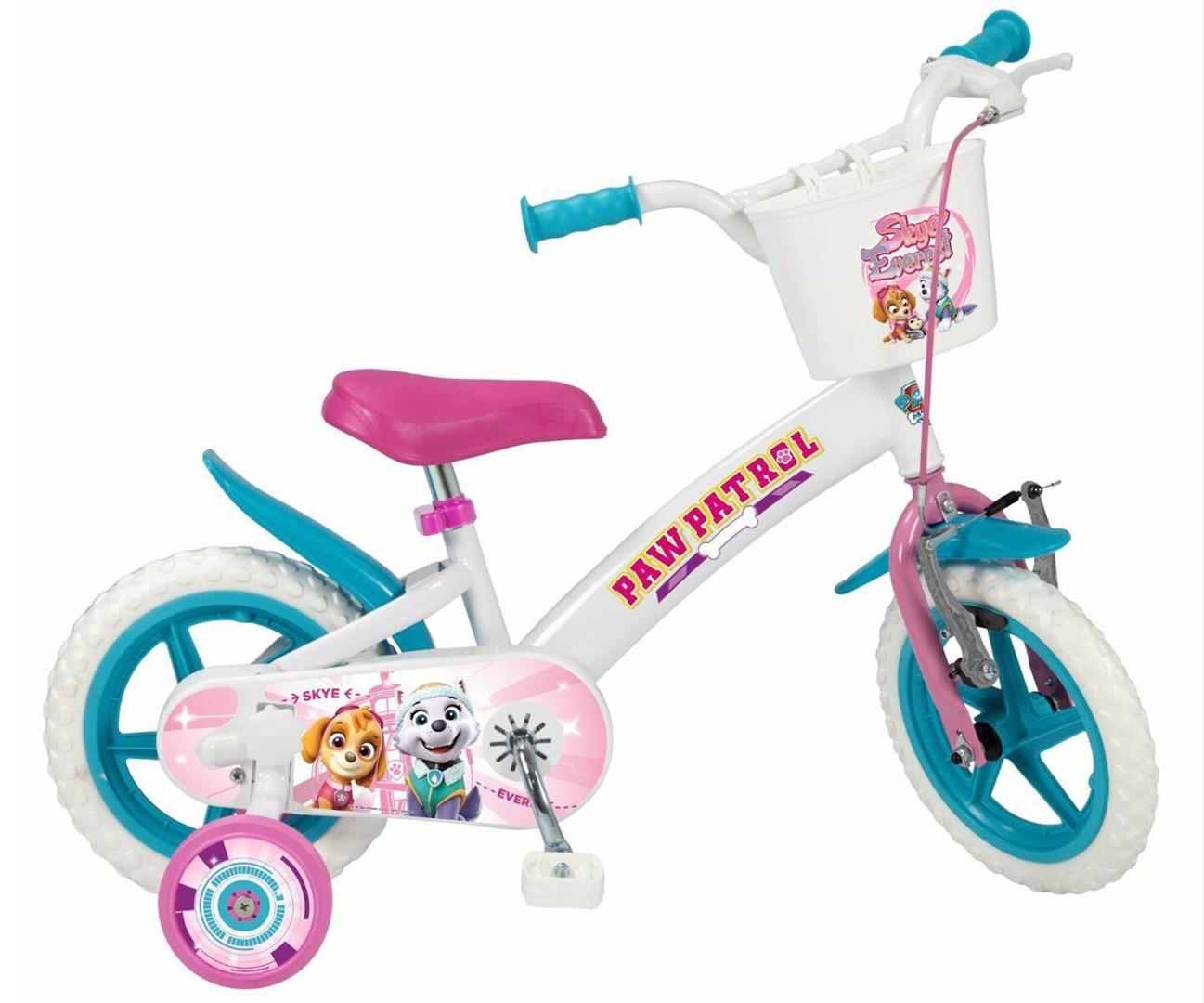 Børnecykel 12" TOIMSA - PAW Patrol, hvid