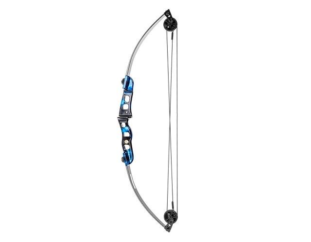 Bue compound POE LANG Firestar 25 lbs - Carbon Blue billede