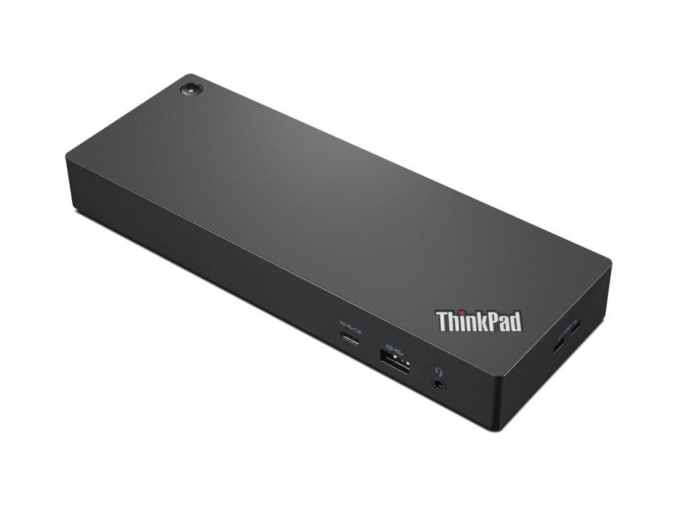 Dockingstation Lenovo ThinkPad Thunderbolt 4 — sort/rød