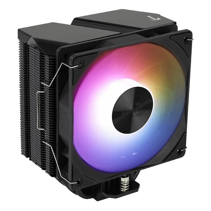 CPU-køler Aerocool Rime 4, 120 mm, sort
