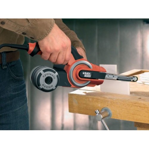 Båndsliber Black & Decker KA902EK - 400 W, 13 mm