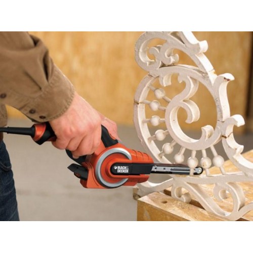 Båndsliber Black & Decker KA902EK - 400 W, 13 mm