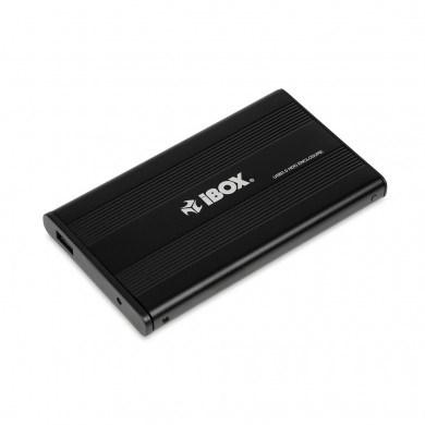 Eksternt harddiskkabinet 2,5" USB 2.0 – iBox HD-01, sort billede