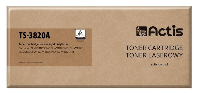 Tonerpatron Actis TS-3820A – kompatibel med Samsung MLT-D203E, sort, 10.000 sider