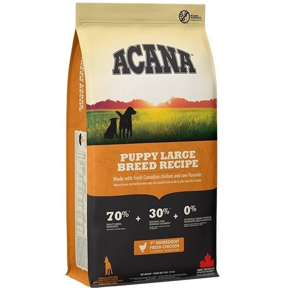 Hundefoder tørfoder ACANA Puppy Large Breed 17 kg