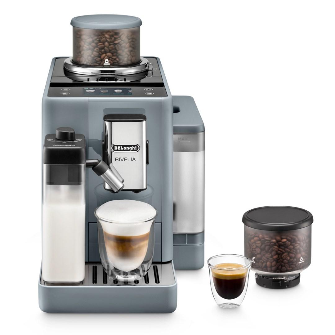 Kaffemaskine fuldautomatisk DeLonghi Rivelia EXAM440.55.G 1,4 l – Pebble Grey