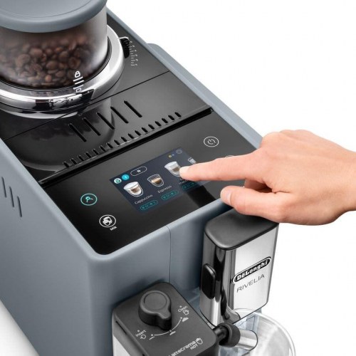Kaffemaskine fuldautomatisk DeLonghi Rivelia EXAM440.55.G 1,4 l – Pebble Grey