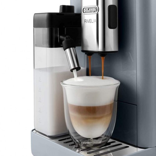 Kaffemaskine fuldautomatisk DeLonghi Rivelia EXAM440.55.G 1,4 l – Pebble Grey