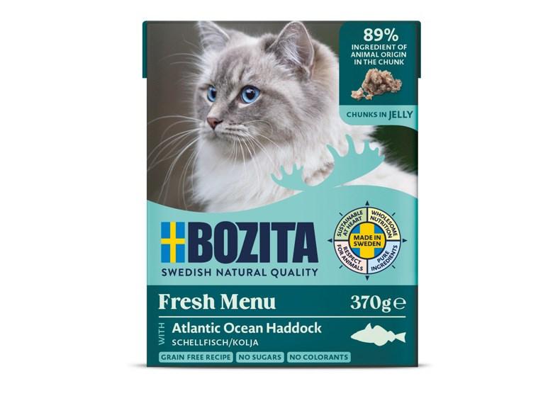 Vådfoder til kat - BOZITA Kolje i gelé, 370 g