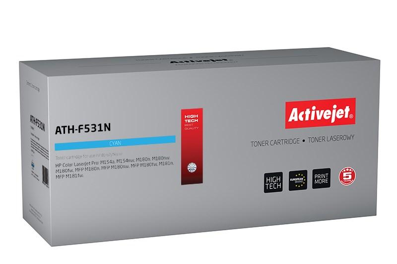 Tonerpatron cyan – Activejet ATH-F531N (erstatter HP 205A CF531A, Supreme, 900 sider)
