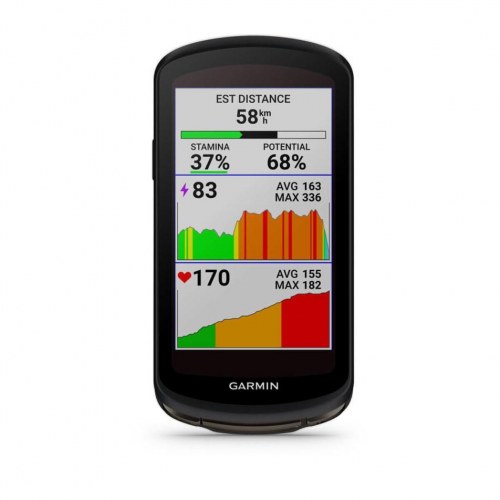 GPS cykelcomputer Garmin Edge 1040 Solar 3,5" – trådløs, sort