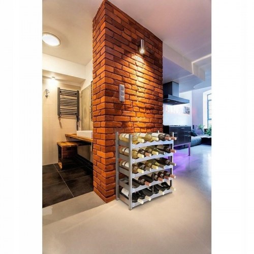 Vinreol antracit Rotho Vario – bordmodel til 6 flasker