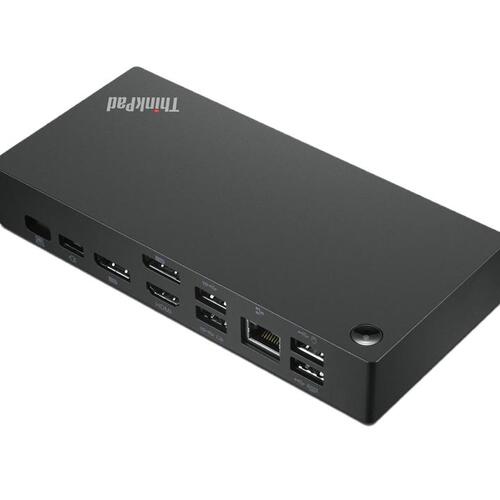 Dockingstation Lenovo USB-C 3.2 Gen 1 (40AY0090EU) – Sort