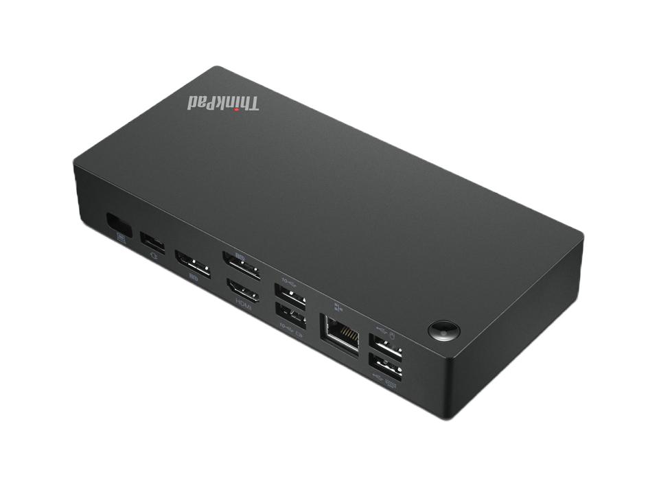 Dockingstation Lenovo USB-C 3.2 Gen 1 (40AY0090EU) – Sort