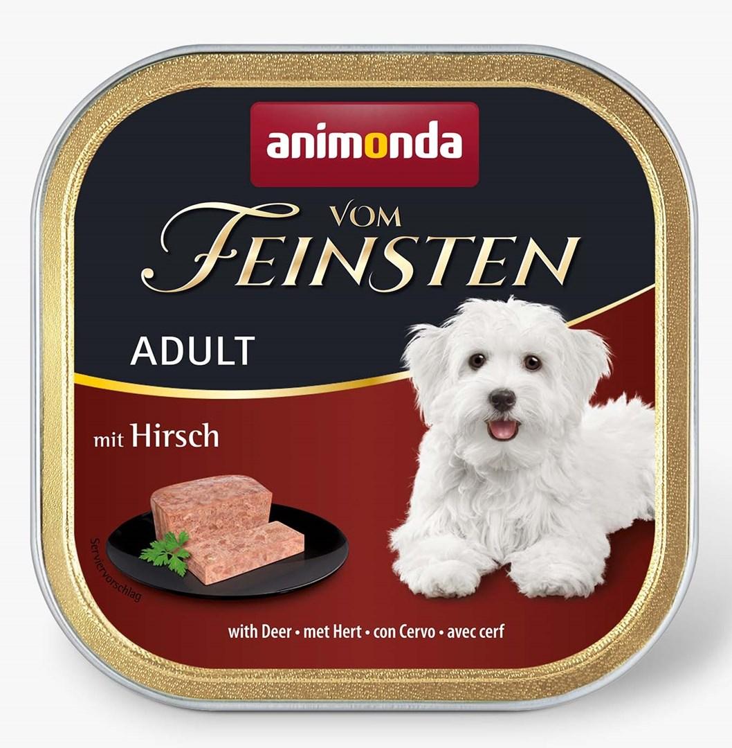 Hundefoder vådfoder – animonda Vom Feinsten Adult med hjort, 150 g