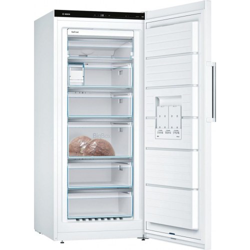 Fritstående fryseskab Bosch Serie 6 GSN51AWDV, 289 l, hvid