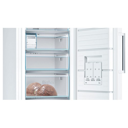 Fritstående fryseskab Bosch Serie 6 GSN51AWDV, 289 l, hvid