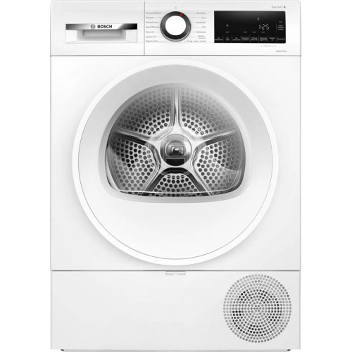 Tørretumbler Bosch Serie 6 WQG233DNPL 8 kg - varmepumpe, hvid