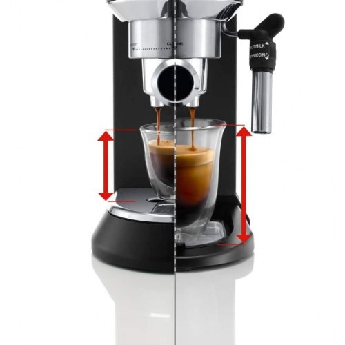 Espressomaskine De’Longhi Dedica Style EC685.BK – semi-automatisk, 1,1 l
