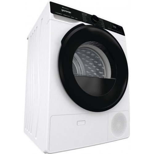 Tørretumbler med varmepumpe Gorenje DPNA92WIFI, 9 kg, hvid/sort