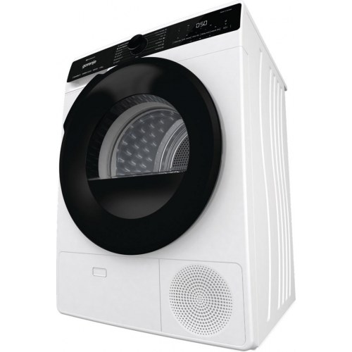 Tørretumbler med varmepumpe Gorenje DPNA92WIFI, 9 kg, hvid/sort