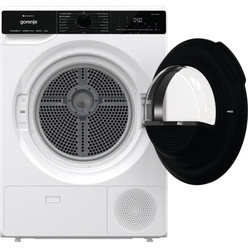 Tørretumbler med varmepumpe Gorenje DPNA92WIFI, 9 kg, hvid/sort