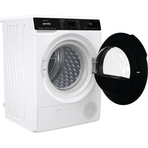 Tørretumbler med varmepumpe Gorenje DPNA92WIFI, 9 kg, hvid/sort