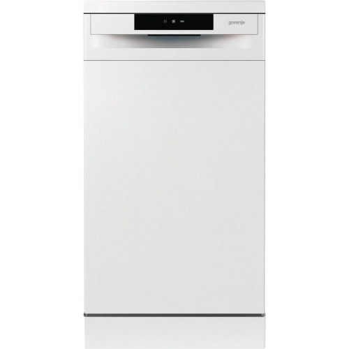 Opvaskemaskine fritstående Gorenje GS520E15W – 45 cm, 9 kuverter, energiklasse E