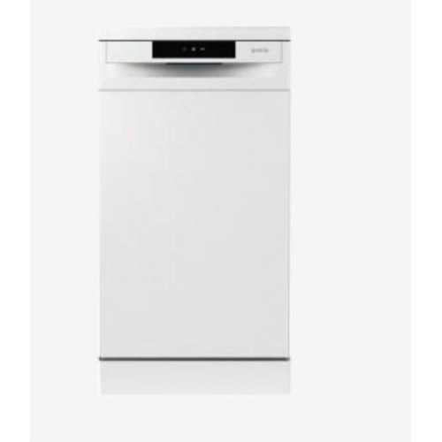 Opvaskemaskine fritstående Gorenje GS520E15W – 45 cm, 9 kuverter, energiklasse E