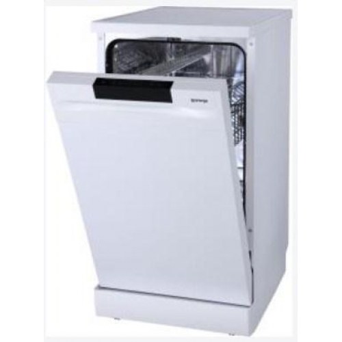 Opvaskemaskine fritstående Gorenje GS520E15W – 45 cm, 9 kuverter, energiklasse E