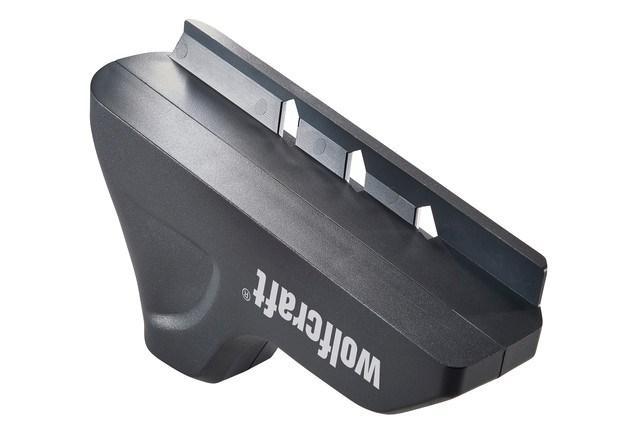 Elhøvl til kanter - Wolfcraft Triple-Blade Edge Planer, grafit billede