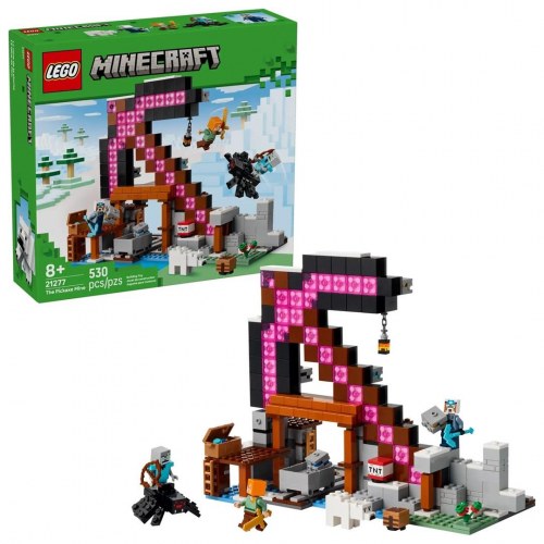 LEGO Minecraft 21277 Hakke-minen byggesæt (530 dele)