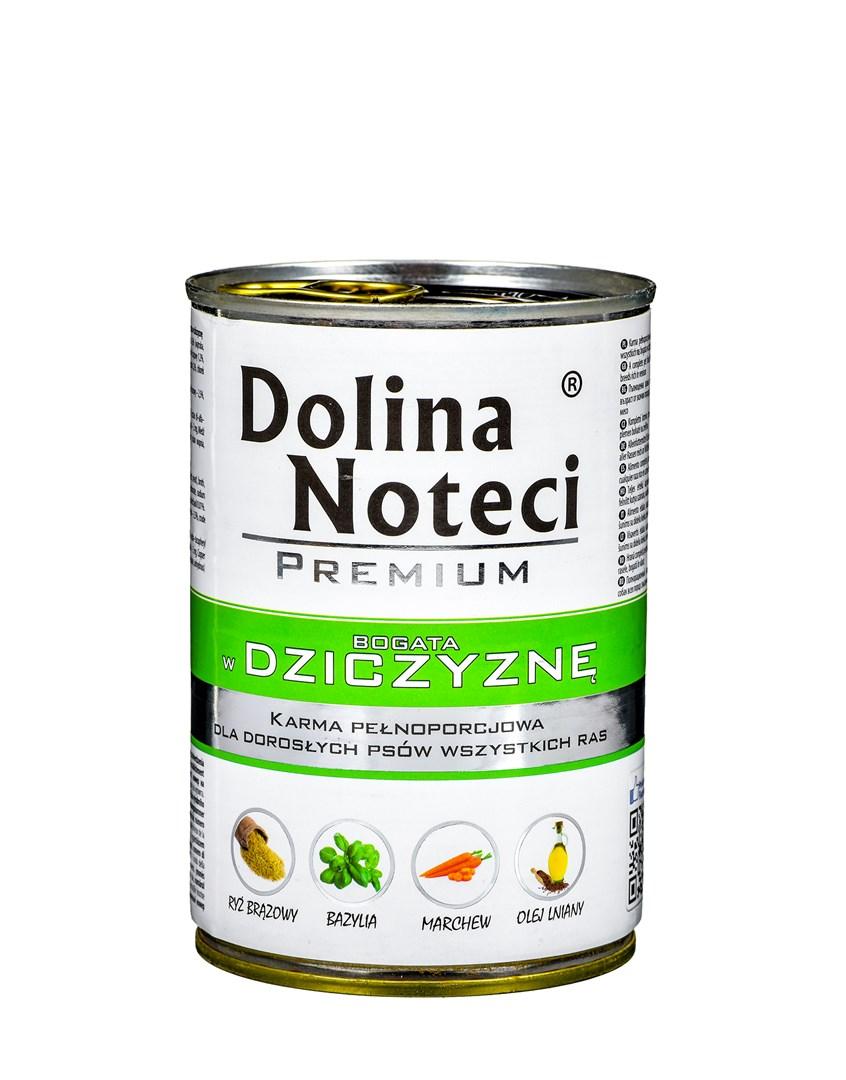 Hundefoder vådfoder – Dolina Noteci Premium, rig på vildt, 400 g