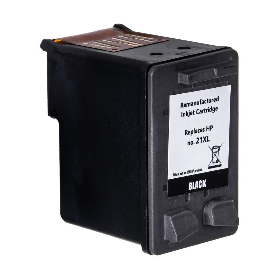 Blækpatron sort til HP – Superbulk (erstatter HP 21XL C9351A) Standard