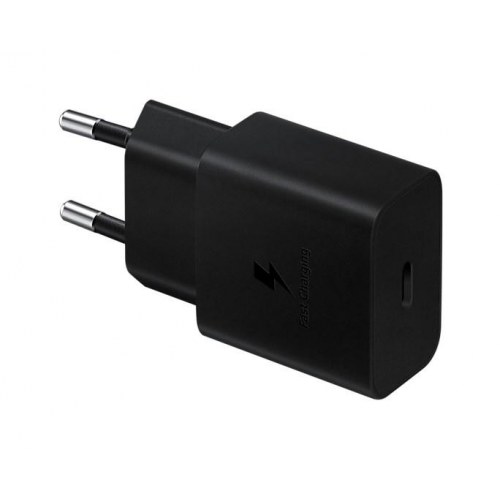 USB-C vægoplader – Samsung 15 W hurtigopladning, sort