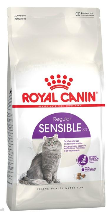 Kattemad Royal Canin Sensible 33 tørfoder til voksne katte – 4 kg billede
