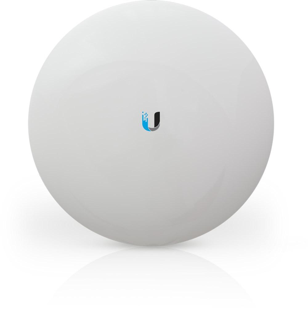 Trådløs netværksbro Ubiquiti NanoBeam 5AC Gen 2 – 450 Mbit/s, hvid