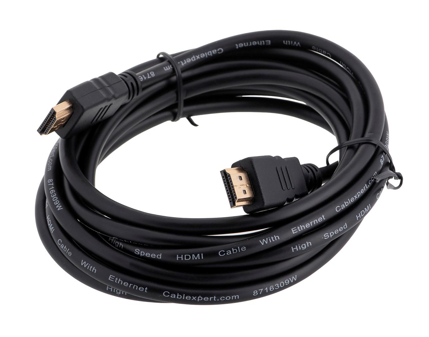 HDMI-kabel 3 m – Gembird, High Speed med Ethernet, han/han billede